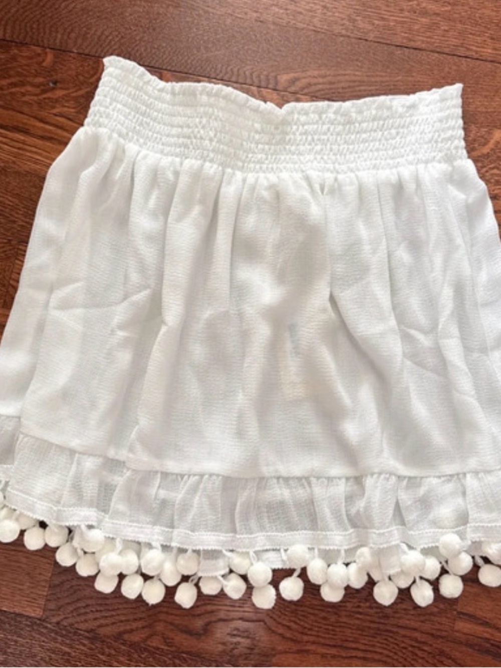 Ramy Brook. Stevie Pom-Pom Skirt size L